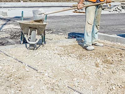 Stone Parking Pad Building Image